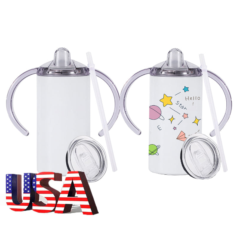 12oz Sublimation Sippy Cups Kids Sublimation Water Bottles With Flip On The  Top Stainless Steel Baby Feeding Nursing Bottle W3 From Toystorys, $6.04